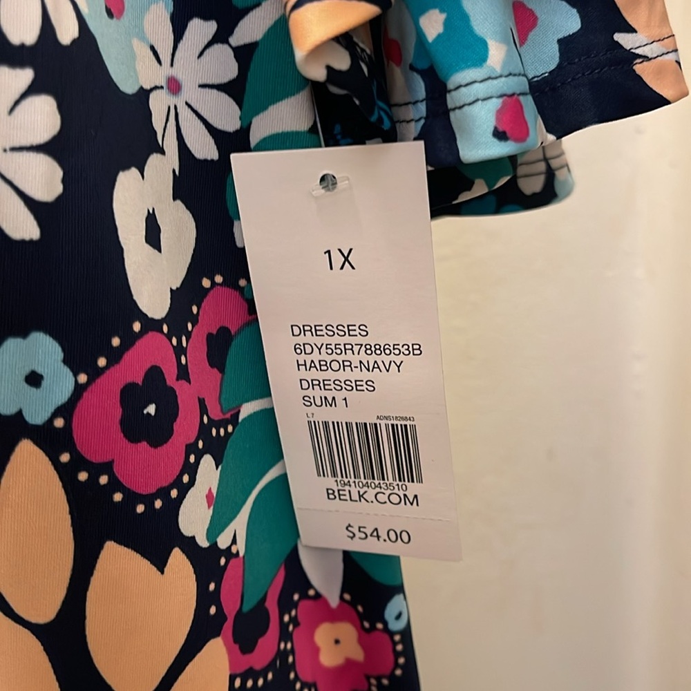 Kim Rogers Floral Midi Dress - Multicolor - Picture 5 of 6
